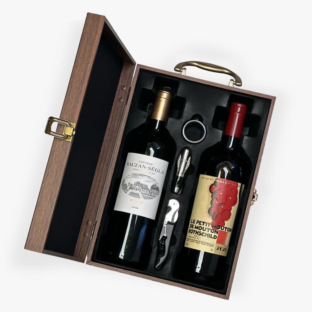 French Fine Red Wine Gift Box