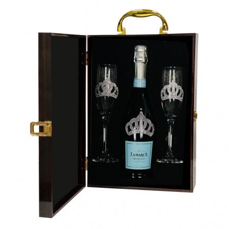 La Marca Prosecco Wedding Toast Gift Set