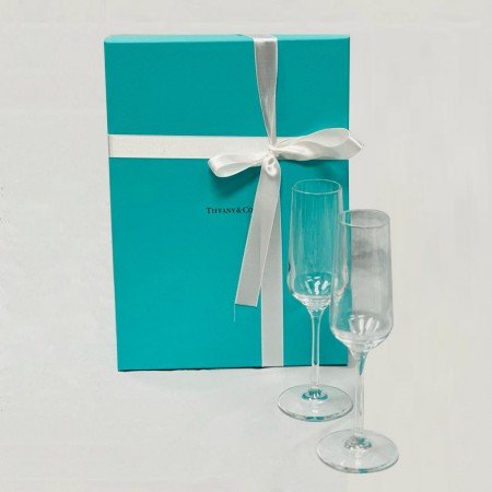 Bollinger Brut Special Cuvee And Tiffany Champagne Flutes Set