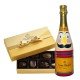 Christmas Special Hand-Painted Veuve Clicquot  Gift Set