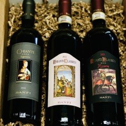 Banfi Chianti Tuscany Italian Wine Gift Set