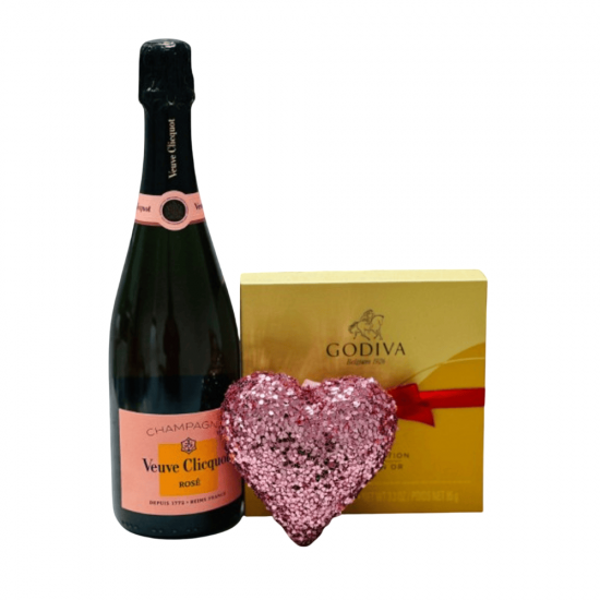 Veuve Clicquot Rosé Valentine's Day Gift Set