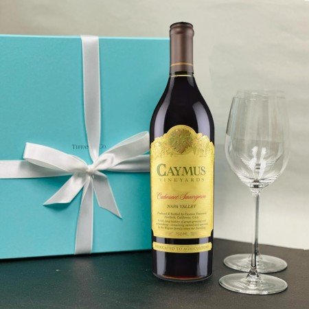 Caymus Cabernet Sauvignon And Tiffany Red Wine Glasses Set