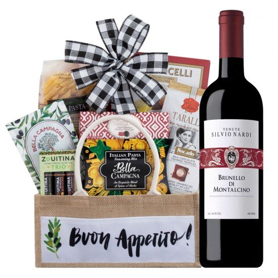 2017 Tenute Silvio Nardi Brunello Di Montalcino Italian Wine Gift Basket