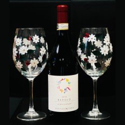 Arnaldo Rivera Barolo Red Wine And Glasses Set