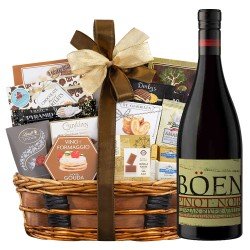 Boen Pinot Noir Russian River Valley Bon Appetit Wine Gift Basket