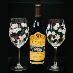 Caymus Cabernet Sauvignon Red Wine And Glasses Set