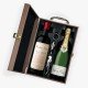 Charles Orban Champagne And Austin Hope Red Wine Wooden Gift Box