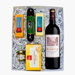 Château Blaignan Médoc French Red Wine And Cheese Gift