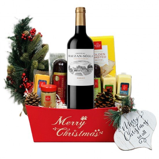 Chateau Rauzan Segla Holiday Wishes Gift Basket