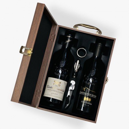 Elisabeth Chambellan And Les Escondudes Châteauneuf-du-Pape Wine Gift Set