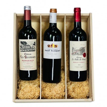 Buy French Red Wine Gift Set (Pack of 3)