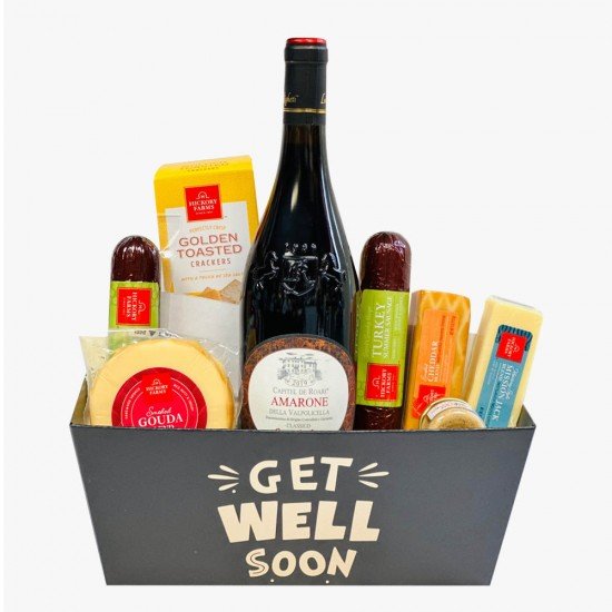 Get Well Soon Amarone ​​Della Valpolicella Classico Wine Gift Basket