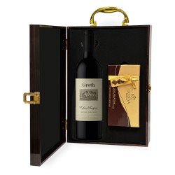 Groth Cabernet Sauvignon Wine and Godiva 8pc Gift Box