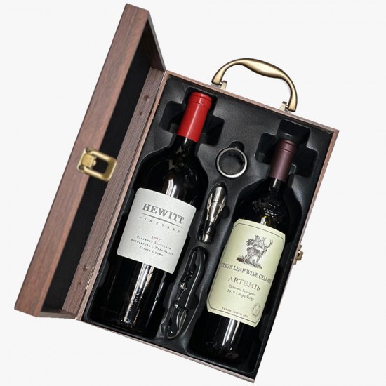 Hewitt Vineyard And Stag's Leap Artemis Napa Valley Wine Gift Set