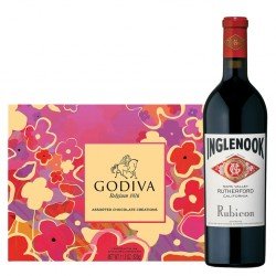 Inglenook Bordeaux Blend Wine And Godiva Gift Set