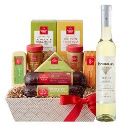 Inniskillin Riesling Icewine And Cheese Gift Basket