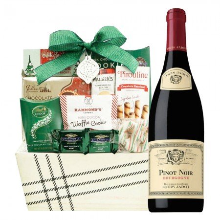 Louis Jadot Bourgogne Pinot Noir Gourmet Gift Basket