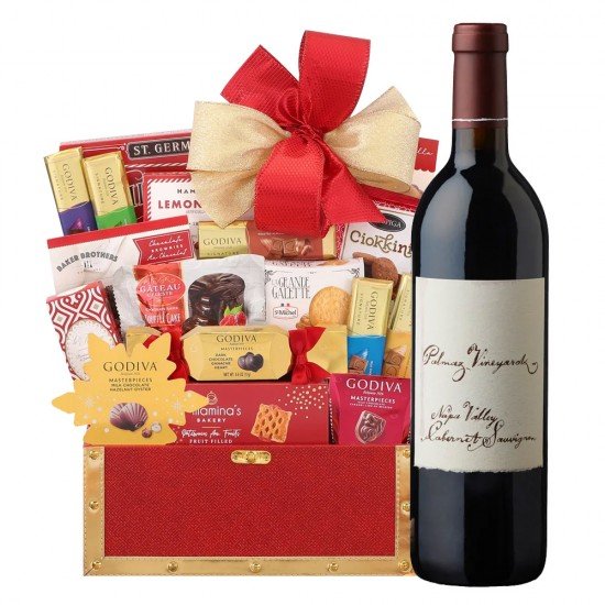 Palmaz Vineyards Napa Cabernet And Godiva Gift Basket