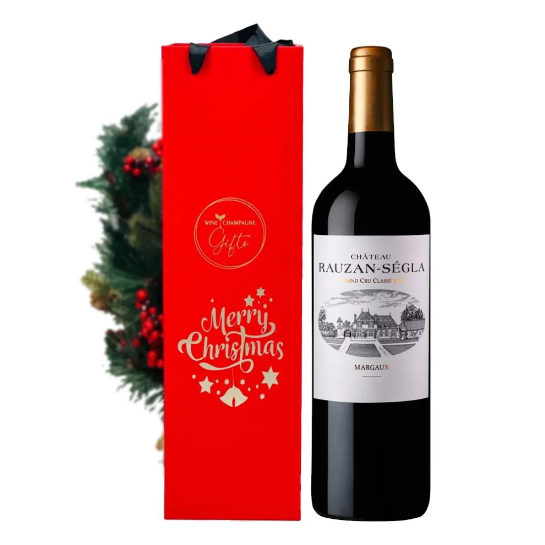 Merry Christmas Premium Wine Gift Box