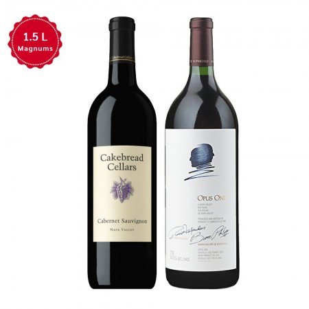 Opus One And Cakebread Cellars Napa Valley Magnum Red Wine Set