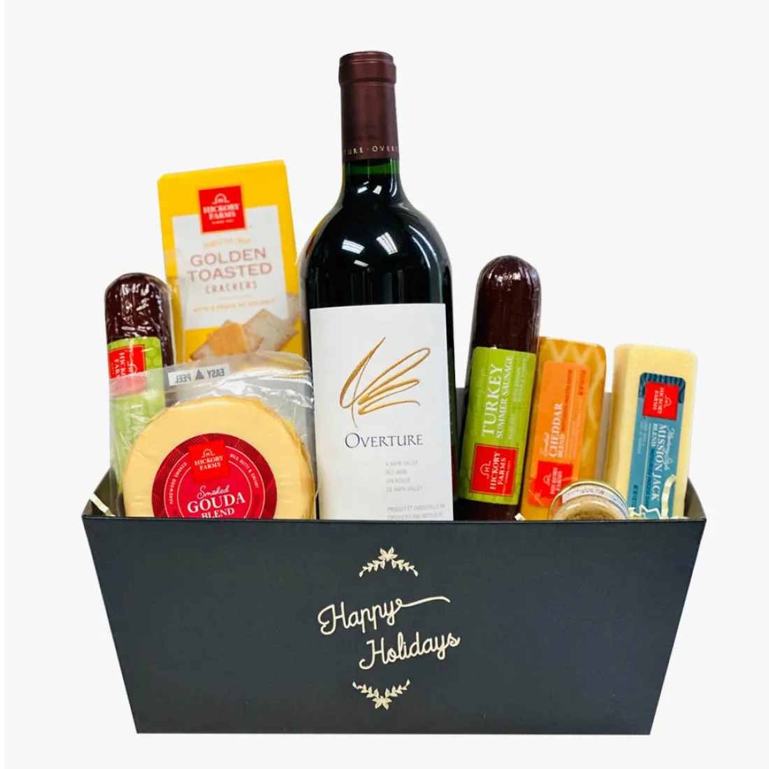 Opus One Overture And Holiday Wine Gift Basket