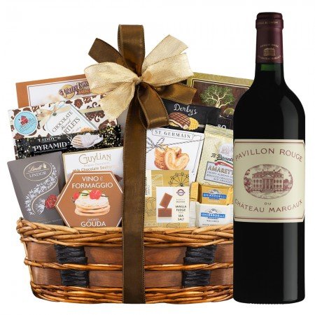 Pavillon Rouge du Château Margaux and Bon Appétit Gourmet Gift Basket