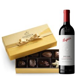 Penfolds Bin 149 With 8 PC Godiva Chocolate Gift Box