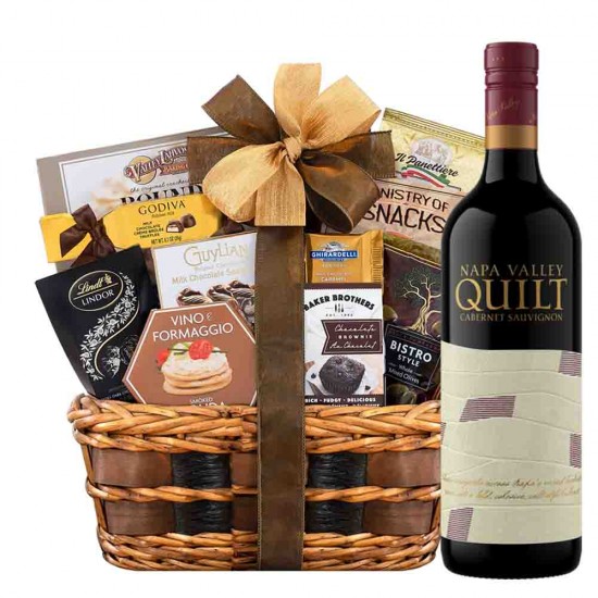 Quilt Napa Valley Cabernet Sauvignon And Bon Appetit Gift Basket