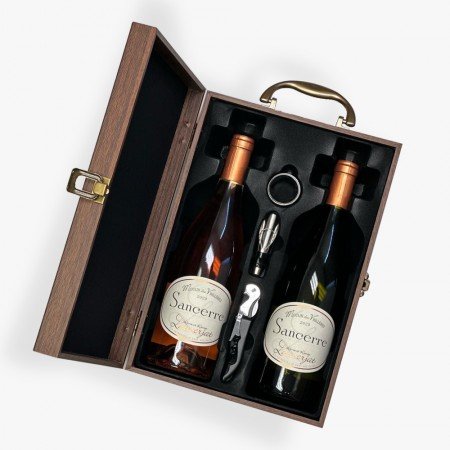 Sancerre Kevin et Karine Lauverjat Moulin des Vrilleres Wine Gift Set