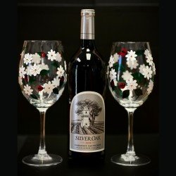 Silver Oak Alexander Valley Cabernet Sauvignon And Wine Glass Set