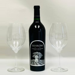 Silver Oak Napa Valley Cabernet Sauvignon And Wine Glass Set