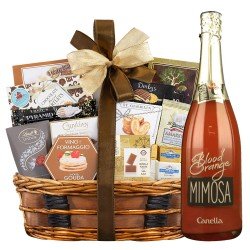 Canella Blood Orange Mimosa Collection Sparkling Wine Gift Basket