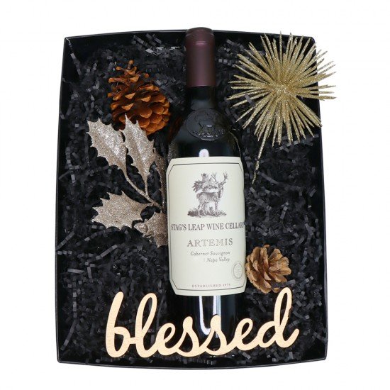 Stags Leap Artemis Wine Christmas Gift Basket