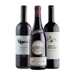 Three Bottle Italian Wine Gift Set