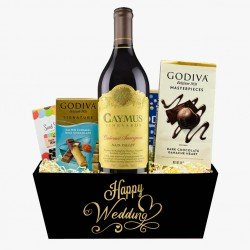 Wedding Celebration Wine Gift Basket