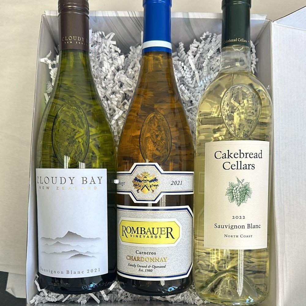 Buy Dry White Wine Trio Gift Set | Pack Of Three