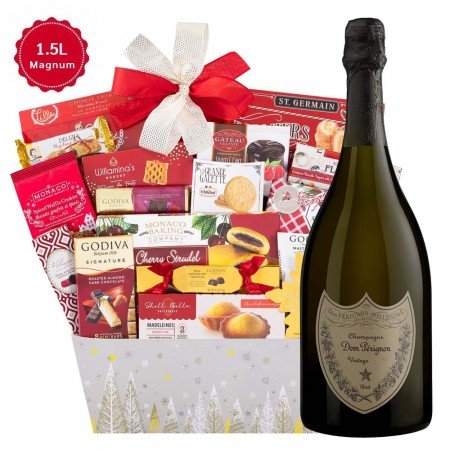 Dom Perignon Vintage Champagne 1.5L Gift Basket