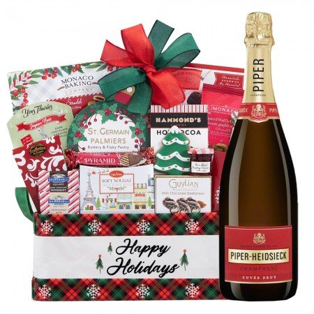 Holiday Season's Special Piper Heidsieck Gift Basket