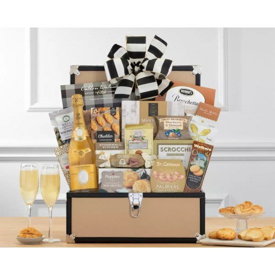 Louis Roederer Cristal Champagne Gift Basket