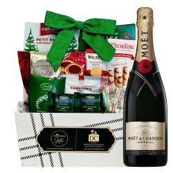 Moët & Chandon Brut Champagne Soirée Gift Basket