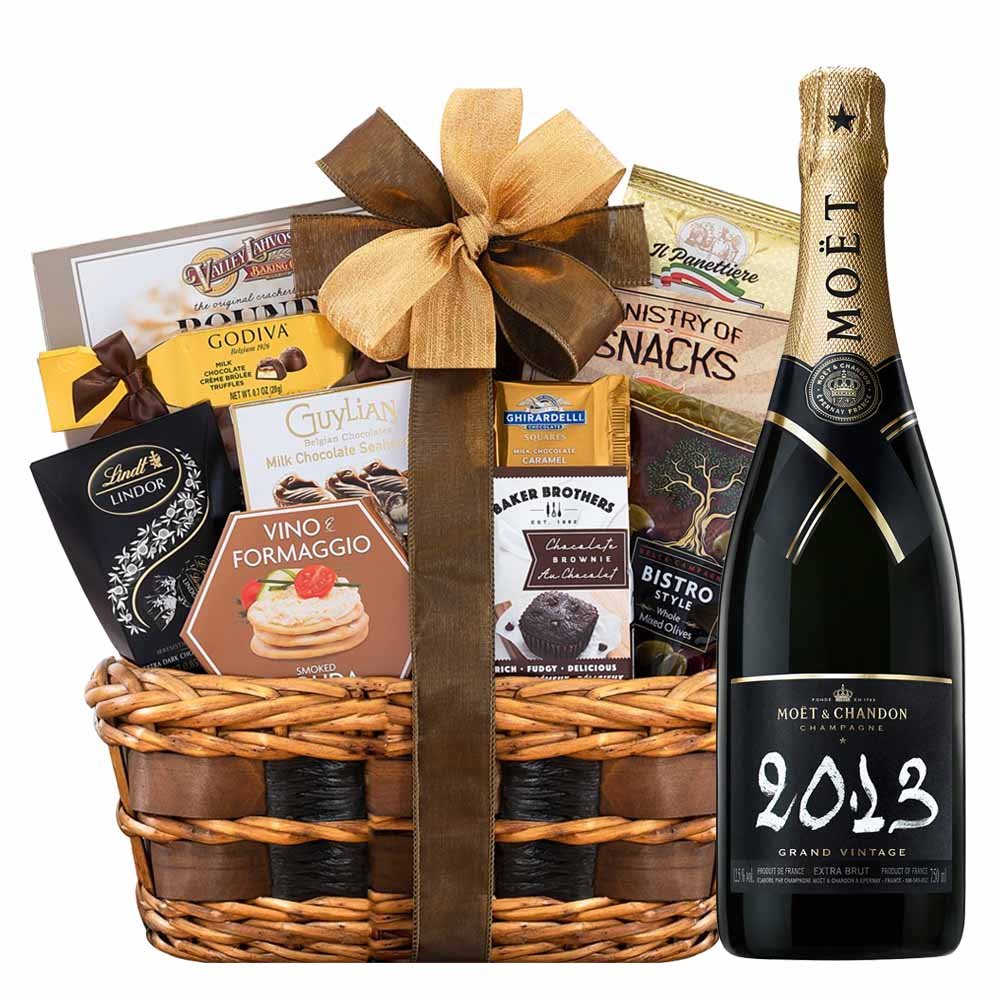 The Vintage Gourmet Gift basket - gourmet gift basket, One Basket