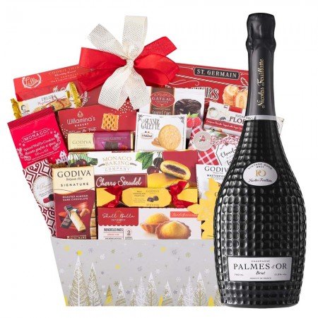 Nicolas F Palmes Brut. 2008 Holiday Gift Basket