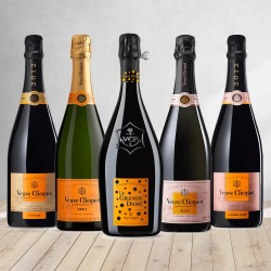 Champagne Veuve Clicquot & 2 Glasses - Delivery in Germany by GiftsForEurope