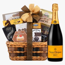 Veuve Clicquot Champagne Gift Basket CA ONLY