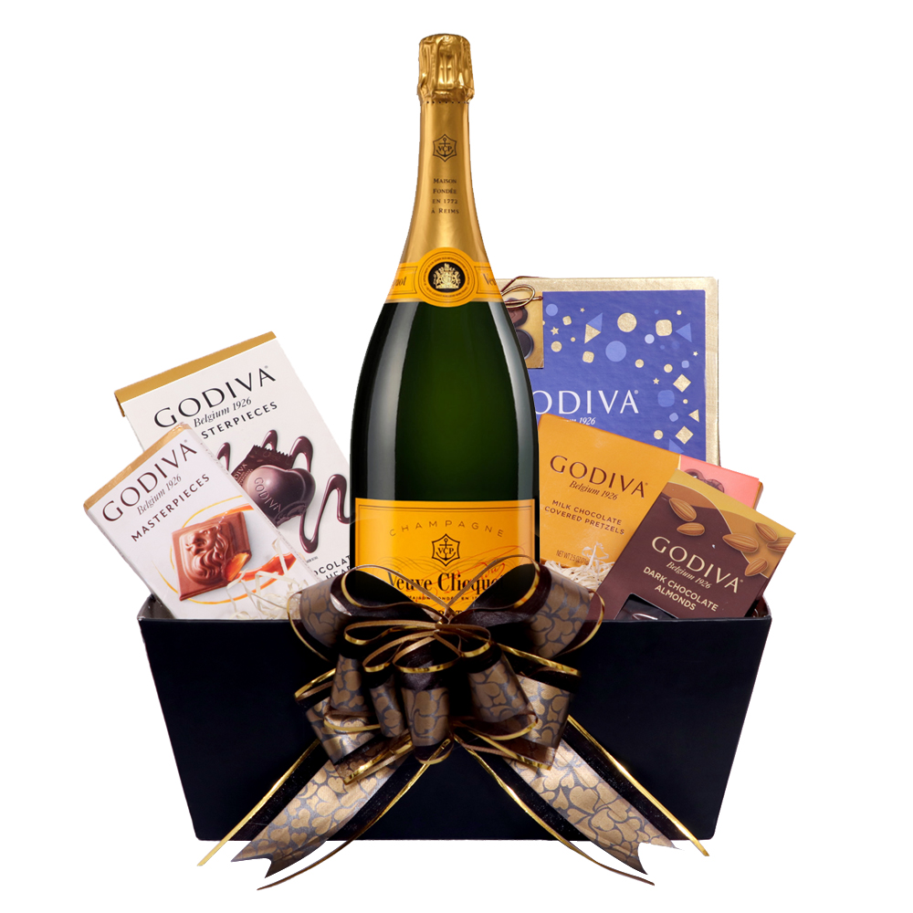 Luxury Gift Boxed Veuve Clicquot Rich Champagne