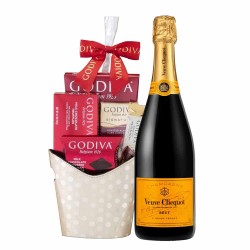 Veuve Clicquot Champagne Gift Basket CA ONLY