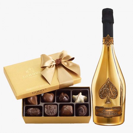 Armand De Brignac Ace Of Spades Gold Champagne Gift Set