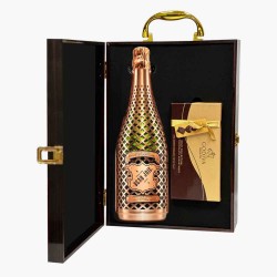 Beau Joie Champagne And Godiva 8 Pc Chocolates Box