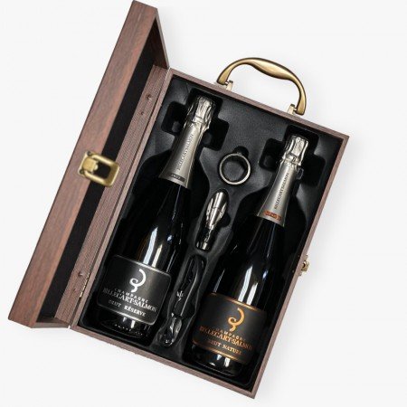 Billecart Salmon Brut Reserve And Nature Champagne Gift Set